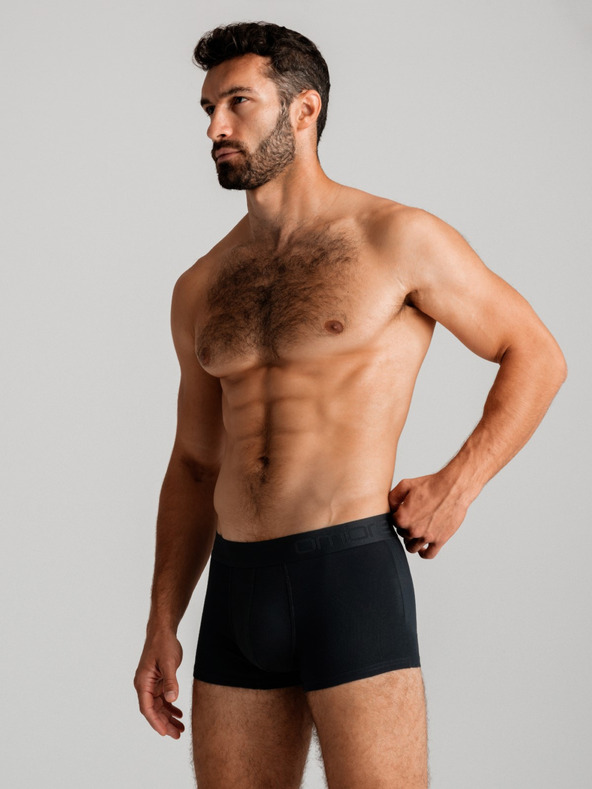 Ombre Clothing Komplet od tri muške bokserice u sivoj, bordo i crnoj Ombre odjeći