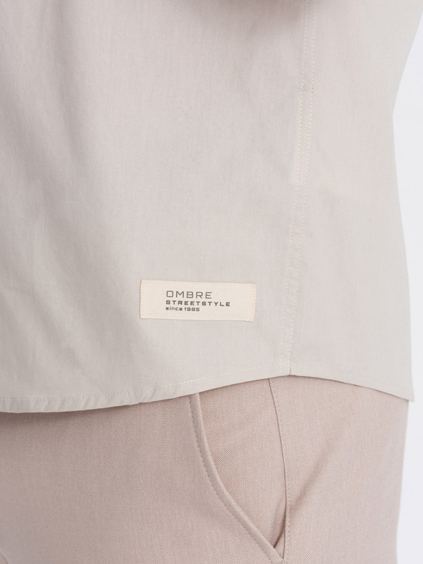 Ombre Clothing Ombre Clothing Muška krem ​​majica kratkih rukava