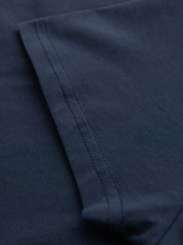 Ombre Clothing Tamnoplava muška majica s džepom Ombre Clothing