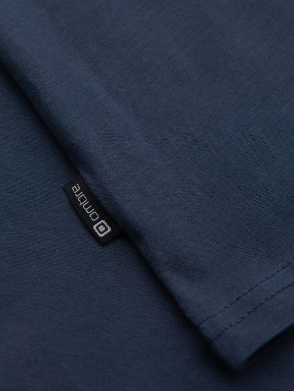 Ombre Clothing Tamnoplava muška majica s džepom Ombre Clothing