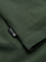 Ombre Clothing Zelena muška majica s džepom Ombre Odjeća