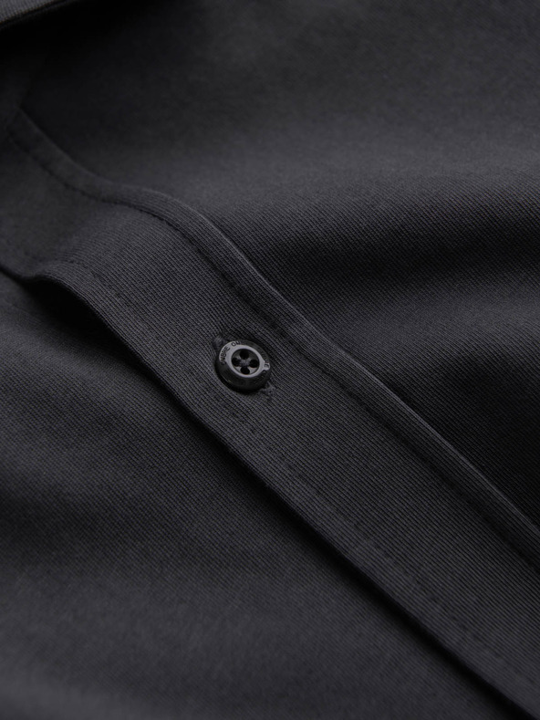 Ombre Clothing Ombre odjeća, muška siva košulja od žerseja