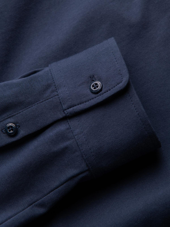 Ombre Clothing Plava ombre odjeća, muška majica od žerseja