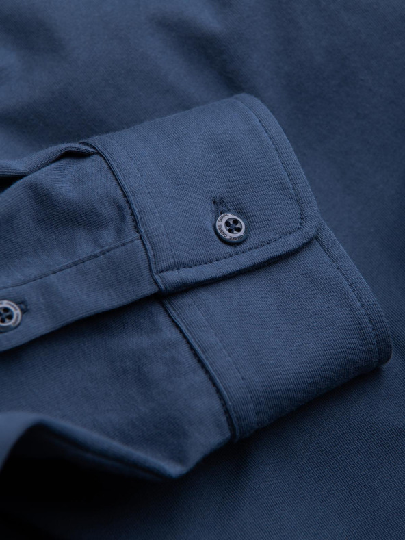 Ombre Clothing Plava ombre odjeća, muška majica od žerseja