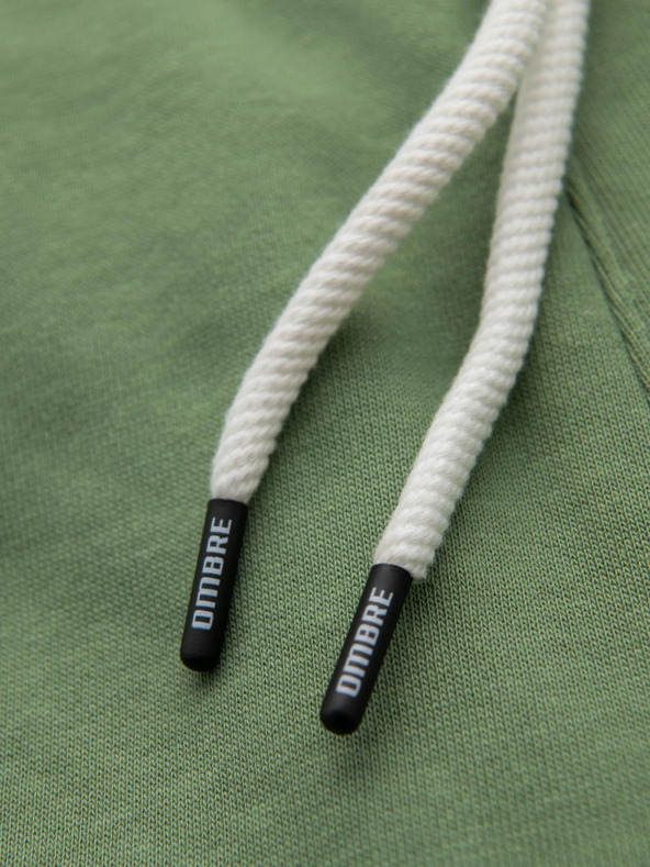 Ombre Clothing Zelene muške trenirke Ombre Clothing