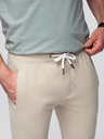 Ombre Clothing Bež muške trenirke Ombre Clothing