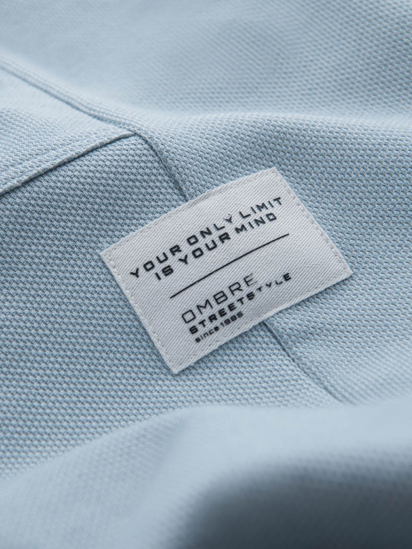 Ombre Clothing Svijetloplava muška trenirka Ombre Clothing