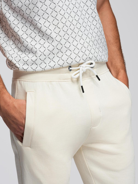 Ombre Clothing Krem muške trenirke Ombre Clothing