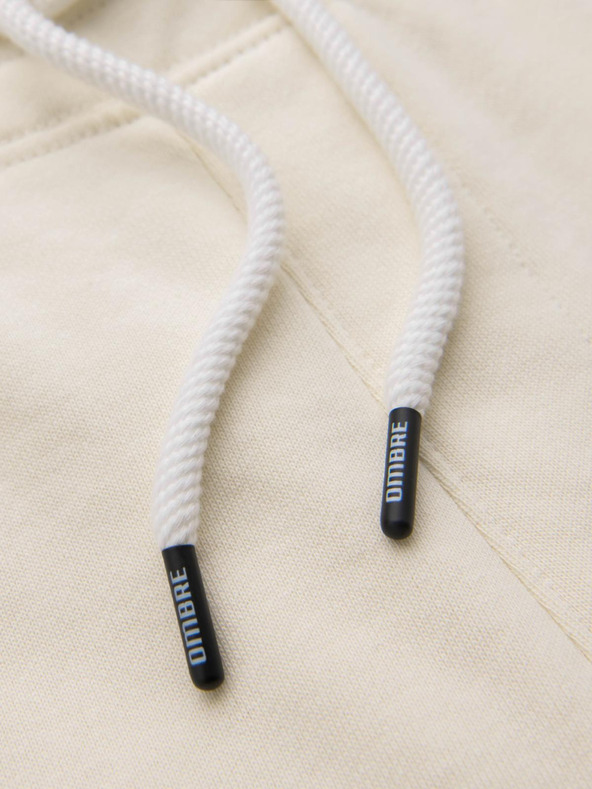 Ombre Clothing Krem muške trenirke Ombre Clothing