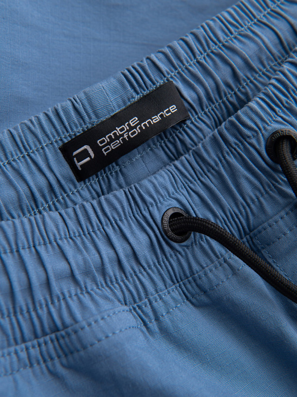 Ombre Clothing Plave muške cargo jogger hlače Ombre Clothing