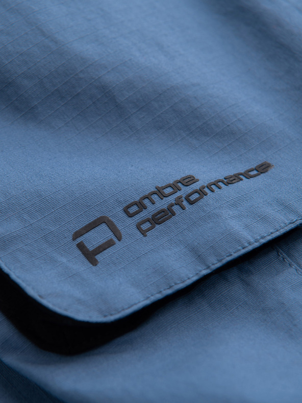 Ombre Clothing Plave muške cargo jogger hlače Ombre Clothing