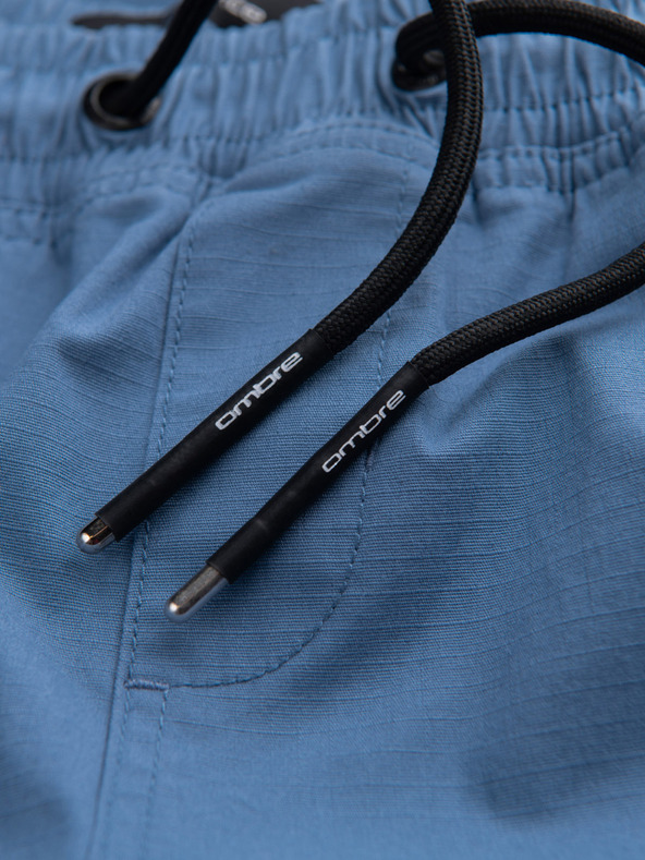 Ombre Clothing Plave muške cargo jogger hlače Ombre Clothing