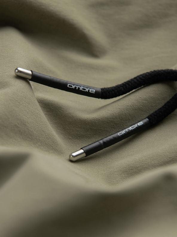 Ombre Clothing Kaki muške kargo jogger hlače Ombre odjeća