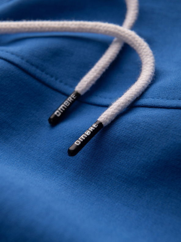 Ombre Clothing Plave muške trenirke Ombre Clothing