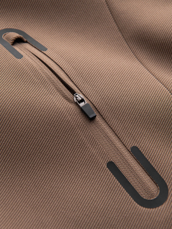 Ombre Clothing Smeđi muški kaput s kapuljačom Ombre Clothing