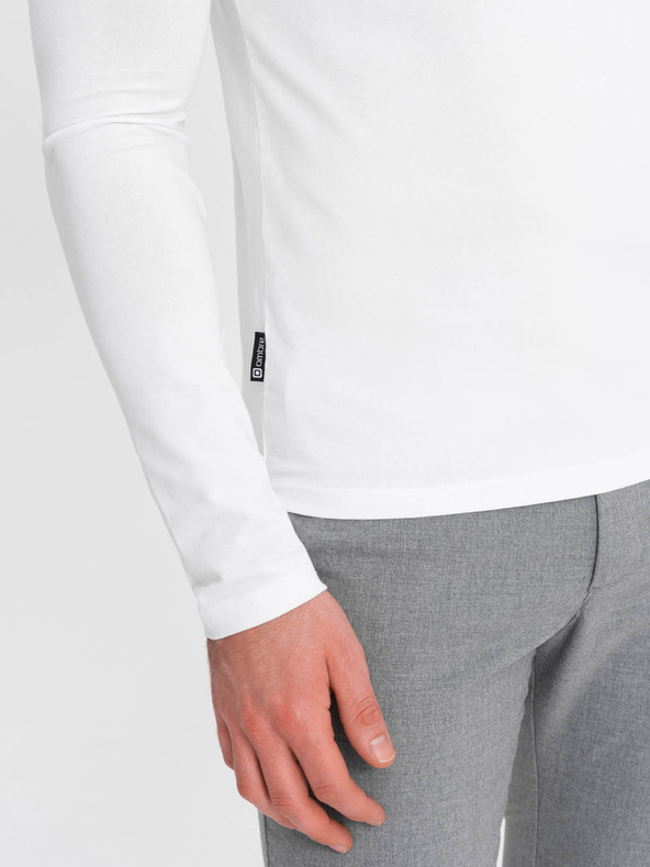 Ombre Clothing Bijela muška majica Ombre Clothing