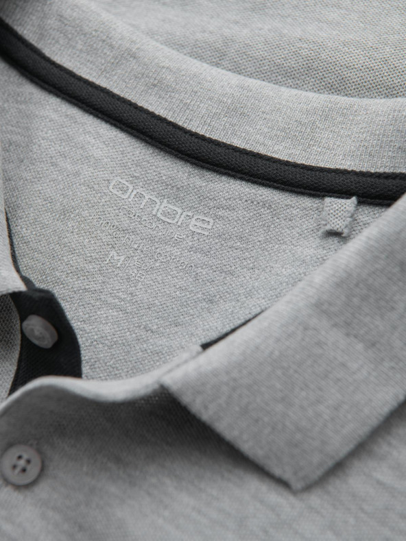 Ombre Clothing Ombre Clothing siva muška polo majica