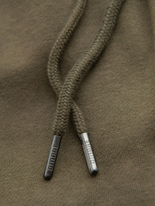 Ombre Clothing Tamno zelene muške trenirke Ombre Clothing