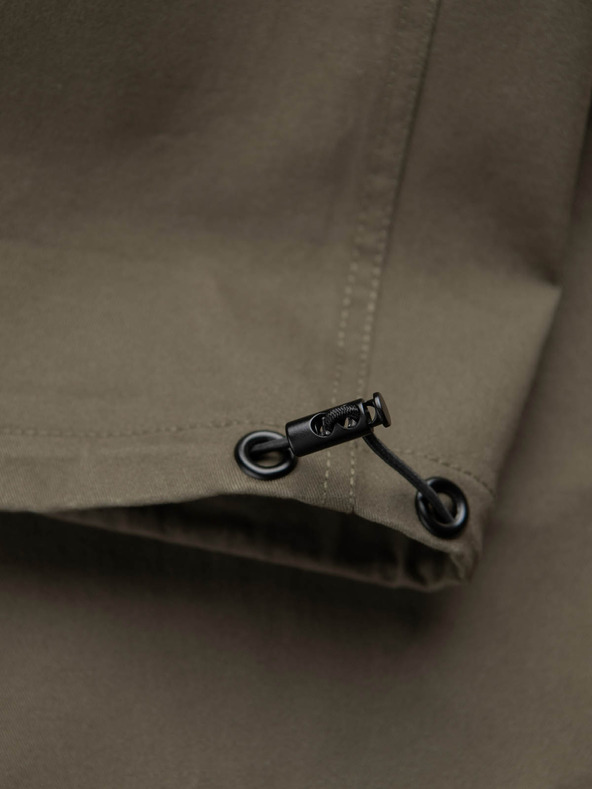 Ombre Clothing Tamno zelene muške cargo hlače Ombre Clothing