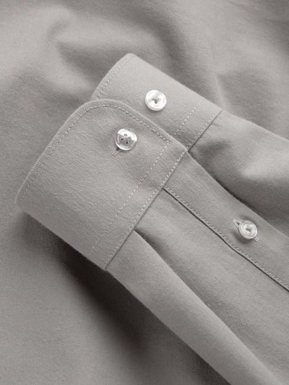 Ombre Clothing Siva muška košulja Ombre Clothing