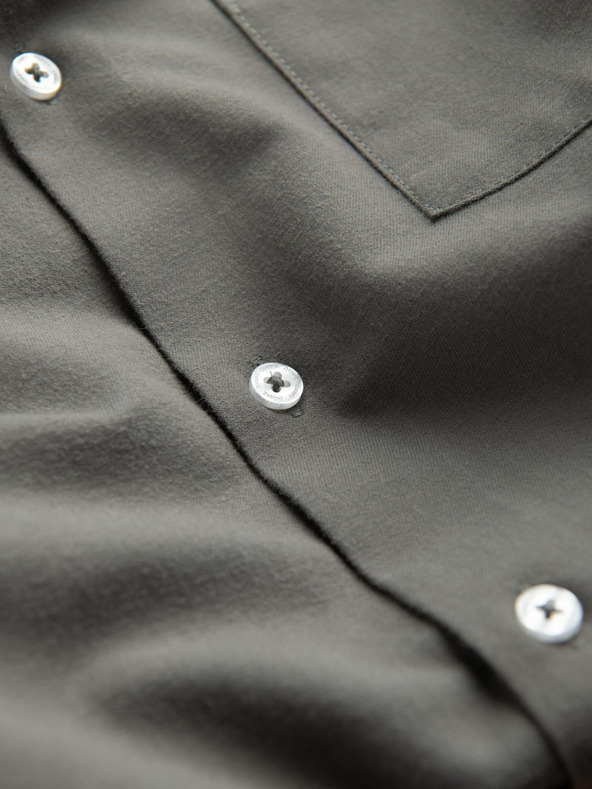 Ombre Clothing Ombre odjeća Kaki muška košulja