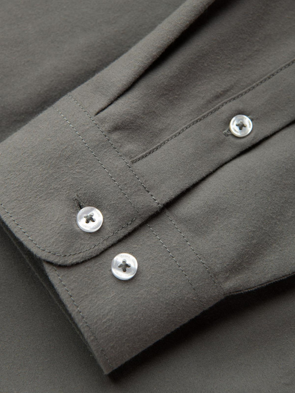 Ombre Clothing Ombre odjeća Kaki muška košulja