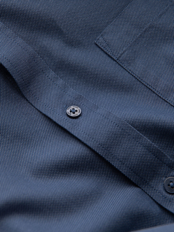 Ombre Clothing Tamnoplava muška košulja Ombre Clothing