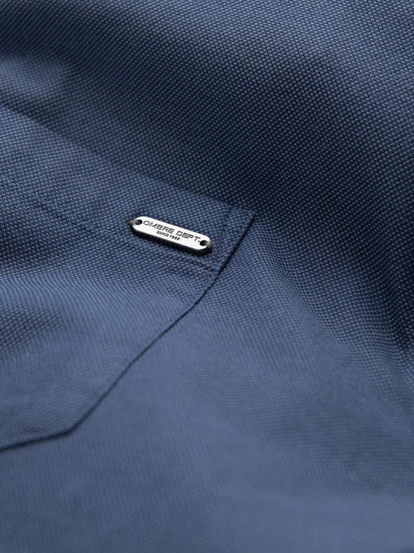 Ombre Clothing Tamnoplava muška košulja Ombre Clothing