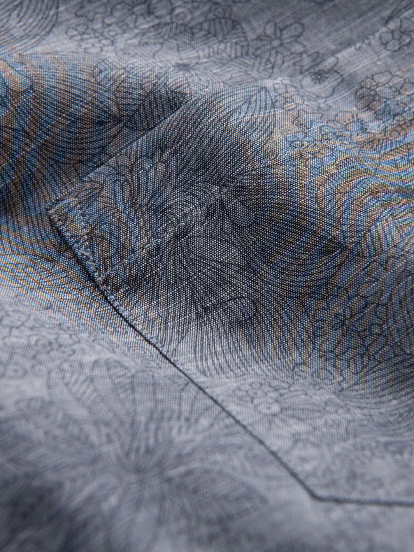 Ombre Clothing Siva muška košulja s uzorkom Ombre Clothing