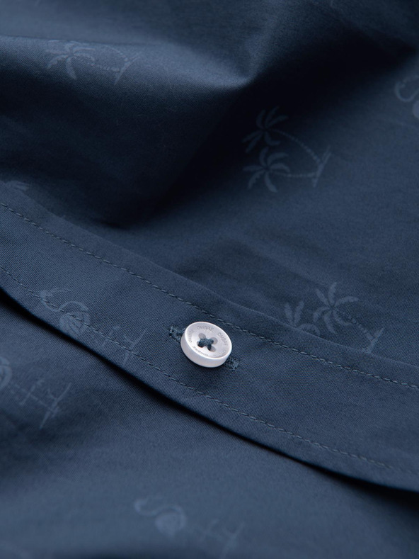 Ombre Clothing Tamnoplava muška košulja s uzorkom Ombre Clothing