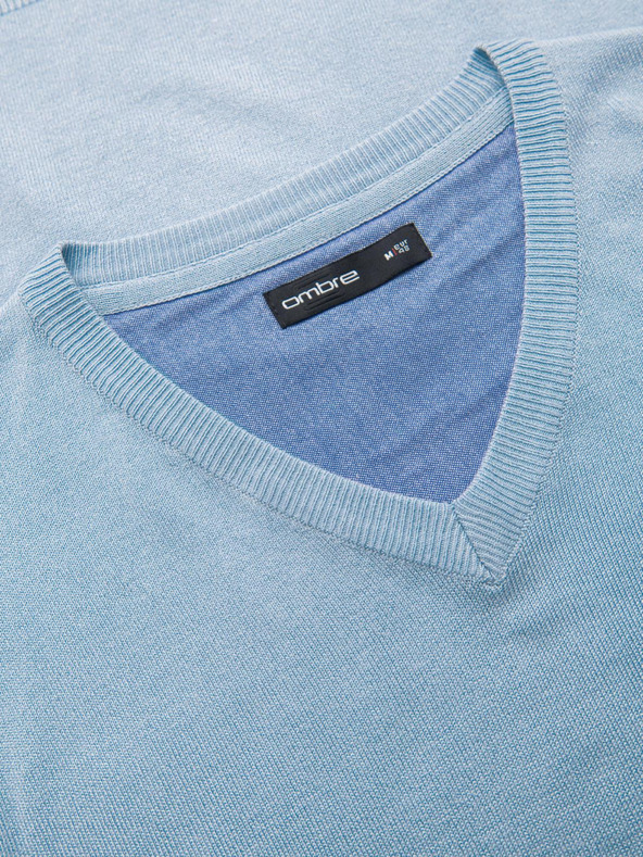 Ombre Clothing Ombre Clothing svijetloplavi muški pulover