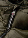 Ombre Clothing Tamnozelena muška prošivena zimska jakna Ombre Clothing