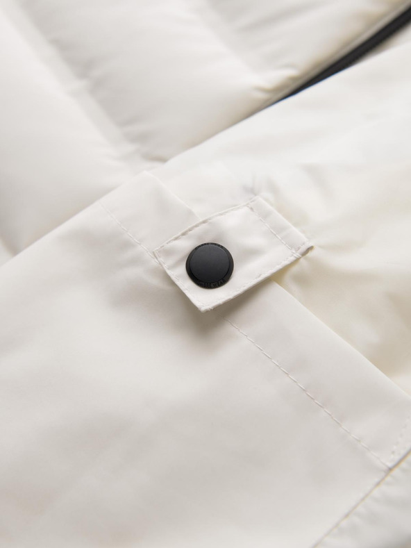 Ombre Clothing Ombre Clothing Muška krem ​​prošivena zimska jakna