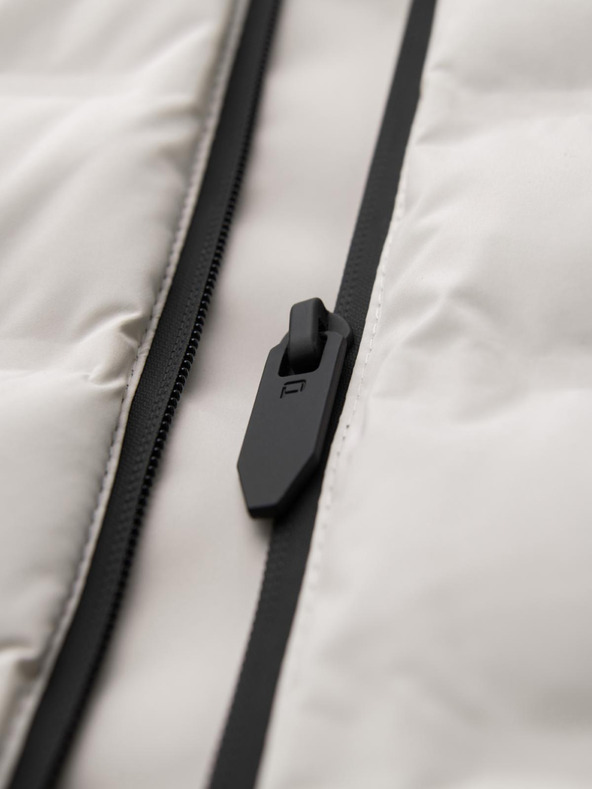 Ombre Clothing Ombre Clothing Muška krem ​​prošivena zimska jakna