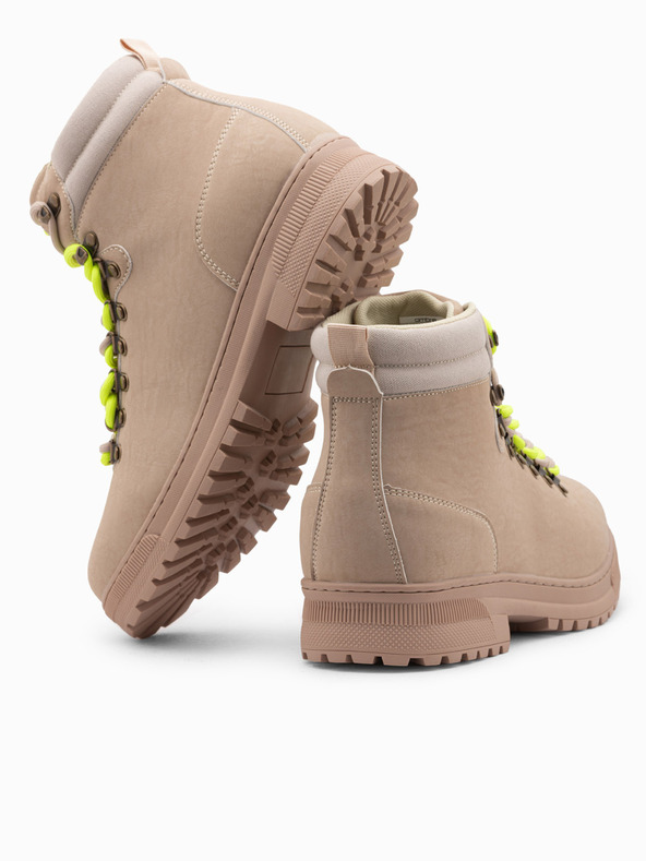 Ombre Clothing Svijetlosmeđe muške zimske vanjske čizme Ombre Clothing