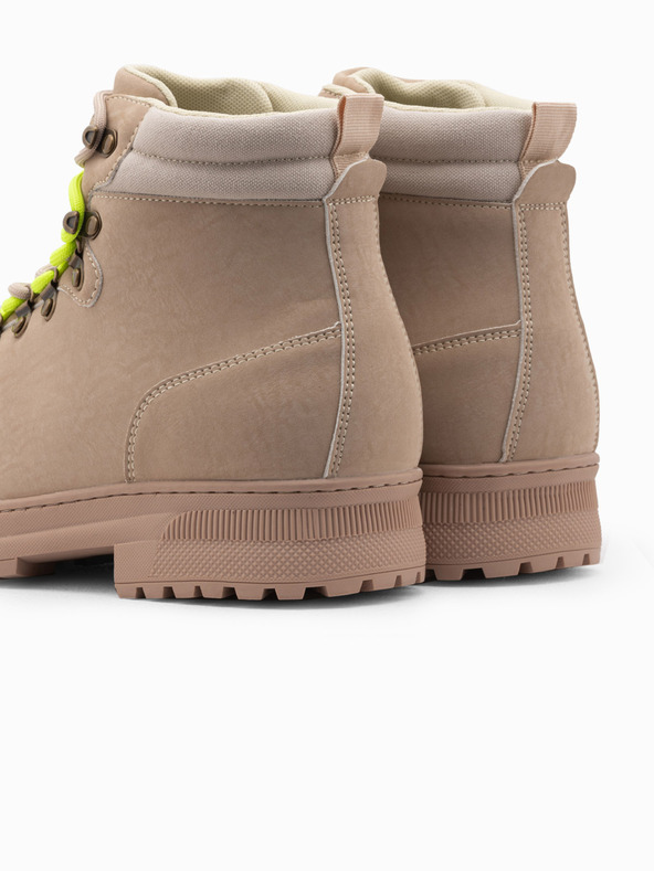 Ombre Clothing Svijetlosmeđe muške zimske vanjske čizme Ombre Clothing