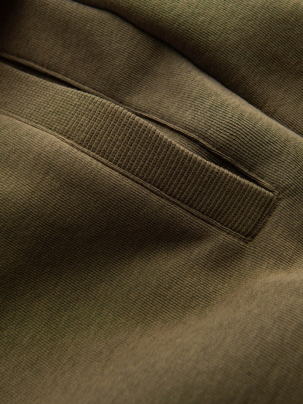 Ombre Clothing Zelene muške osnovne trenirke Ombre Clothing