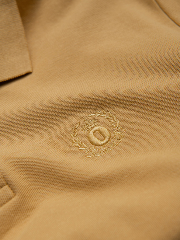 Ombre Clothing Senf muška osnovna polo majica Ombre Clothing