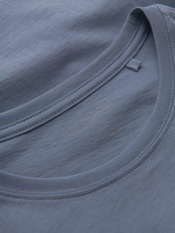 Ombre Clothing Plava muška osnovna majica Ombre Clothing