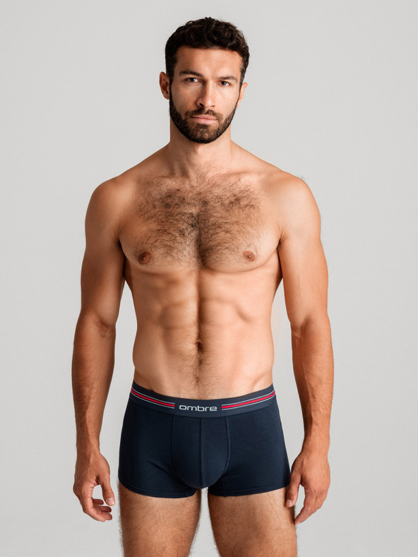 Ombre Clothing Klasične muške bokserice s prugama i gumenom Ombre odjećom