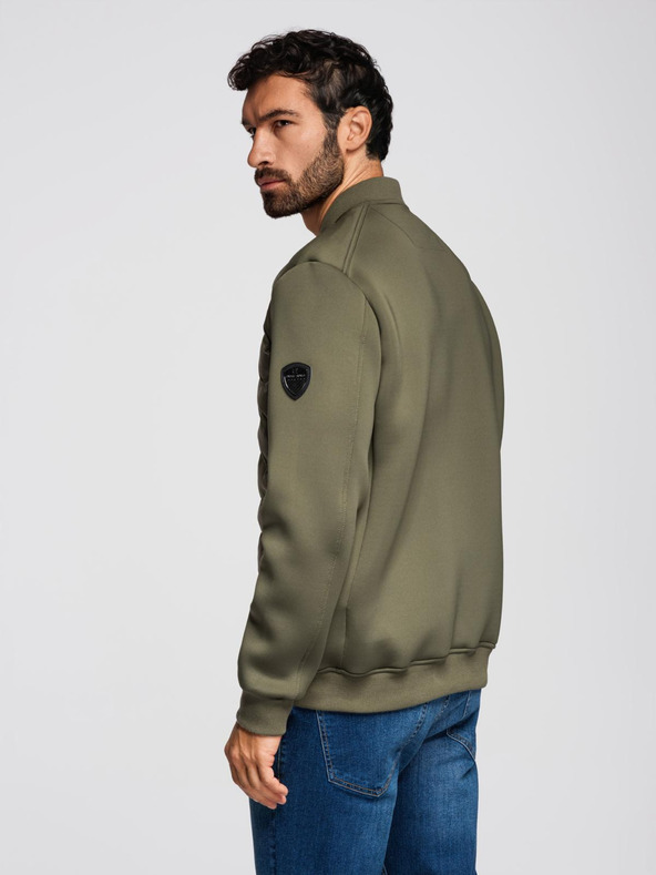 Ombre Clothing Ombre Clothing Muška prošivena bomber jakna