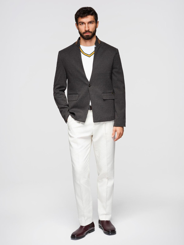 Ombre Clothing Ombre Clothing muška samostojeća tigrasta jakna