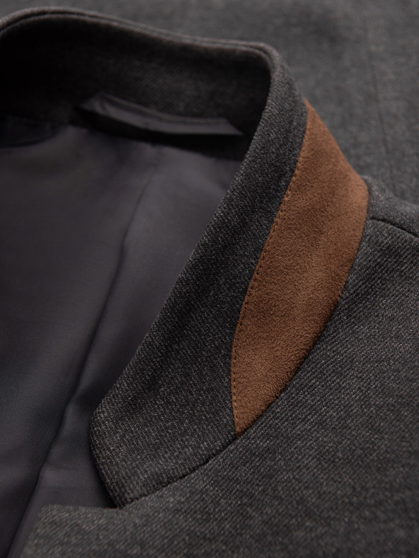 Ombre Clothing Ombre Clothing muška samostojeća tigrasta jakna