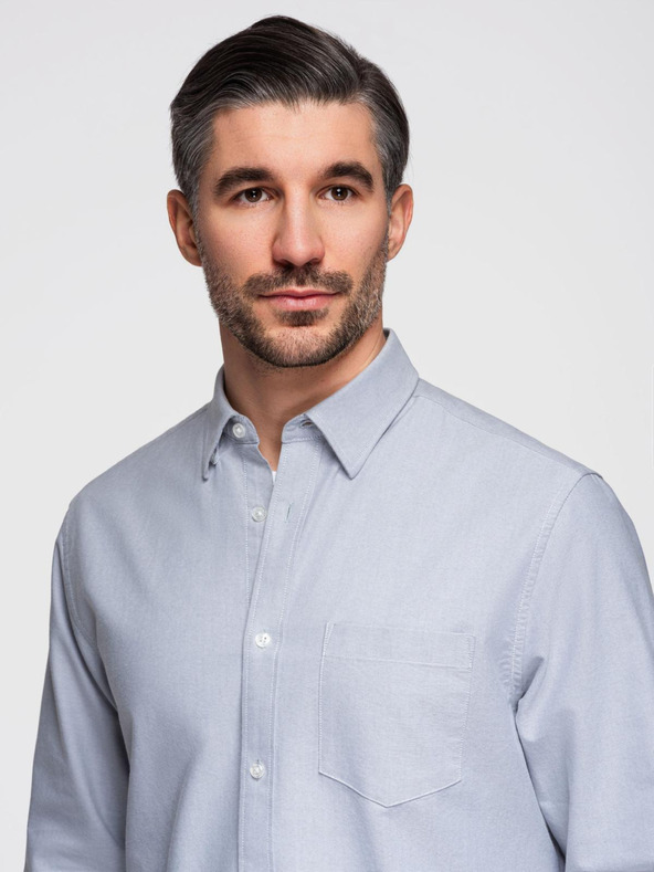 Ombre Clothing Muška Oxford košulja Ombre Clothing V1 OM-SHOS-0173