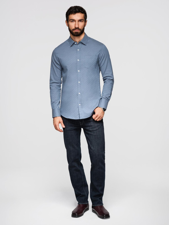 Ombre Clothing Muška košulja Ombre Clothing SLIM FIT OM-SHCS-0174