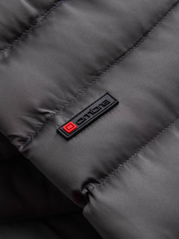Ombre Clothing Lagano izolirana muška prošivena jakna Ombre Clothing