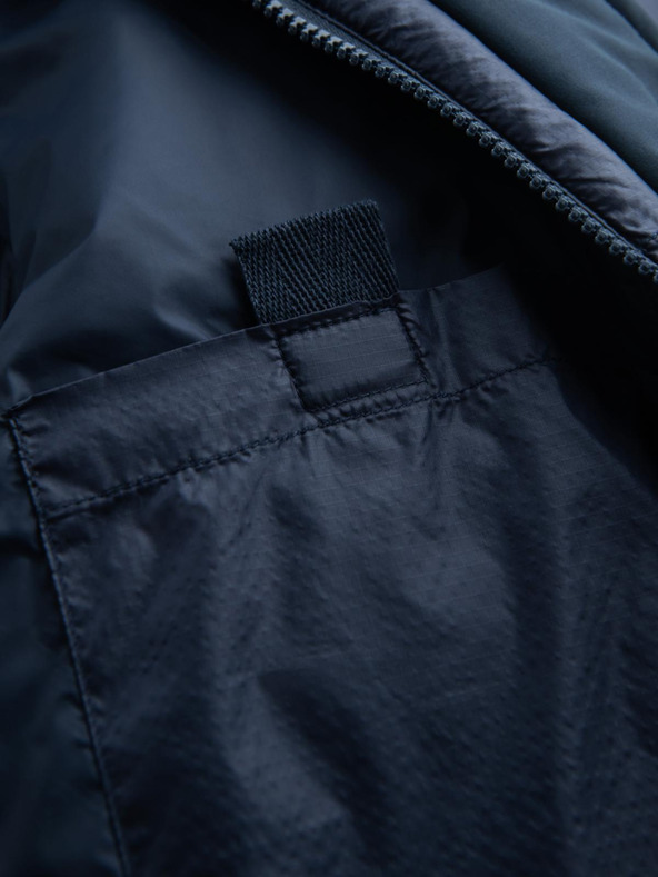 Ombre Clothing Ombre Clothing muška prošivena duga jakna s velikim džepovima