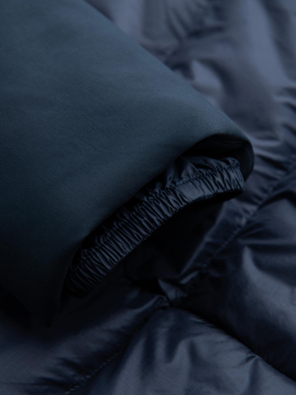 Ombre Clothing Ombre Clothing muška prošivena duga jakna s velikim džepovima