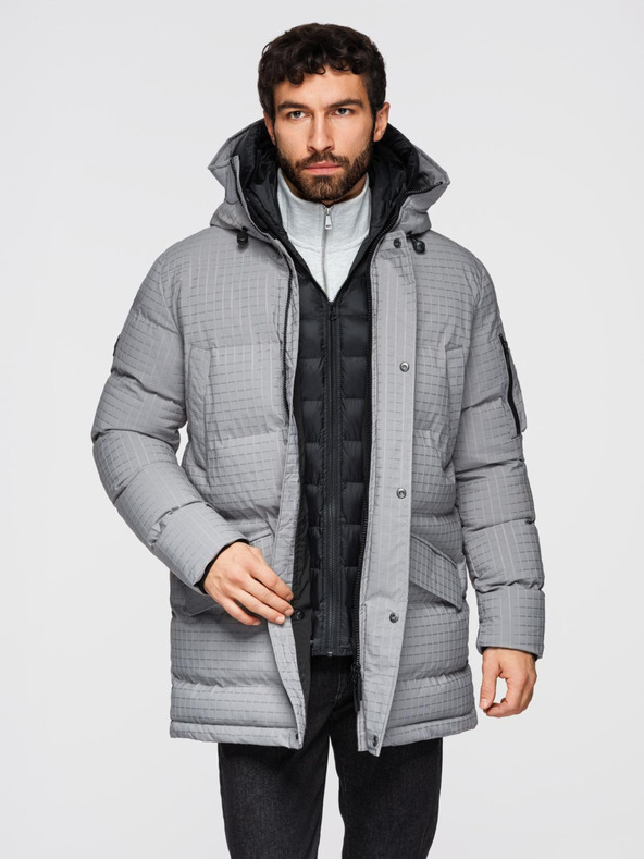 Ombre Clothing Ombre odjeća, muška duga jakna za van