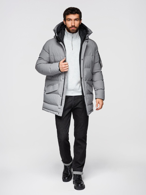 Ombre Clothing Ombre odjeća, muška duga jakna za van